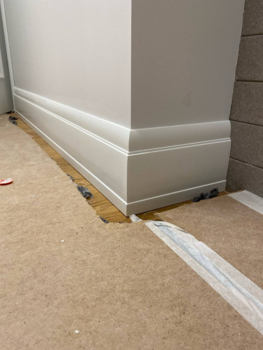 Установка плинтуса фото 8 Установка плинтуса фото 8