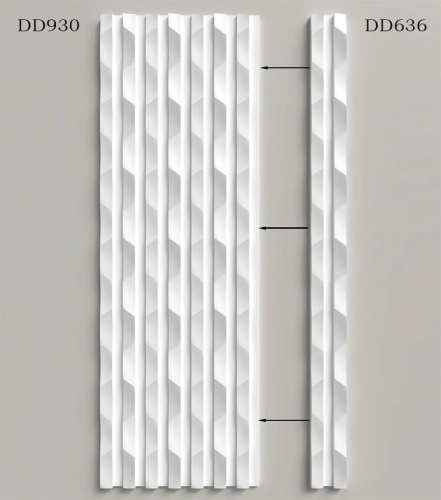 Молдинг DECOR-DIZAYN DD636, 3м фото 3