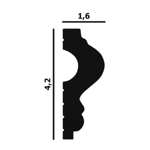 Молдинг угловой Perfect Plus P54-1 фото 2