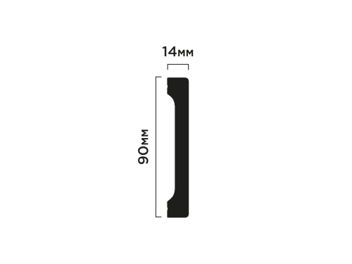 Плинтус Hi Wood B90V1 BR416 фото 5