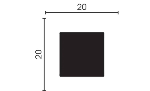 Молдинг DECOR-DIZAYN DD622, 3м фото 4