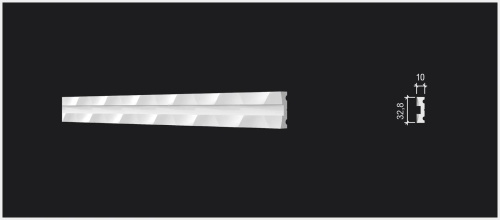 Молдинг DECOR-DIZAYN DD636, 3м фото 2