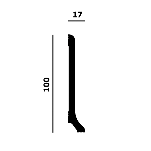 Плинтус Perfect Plus P222 фото 2