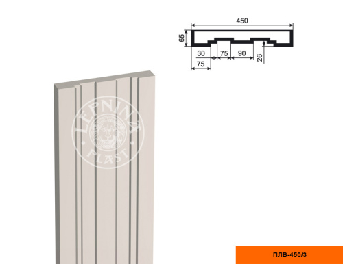 Пилястра (тело) ПЛВ-450/3