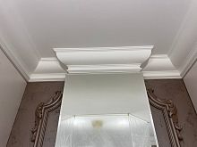 Установка карниза