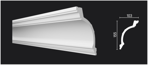 Карниз DECOR-DIZAYN DD521 фото 2