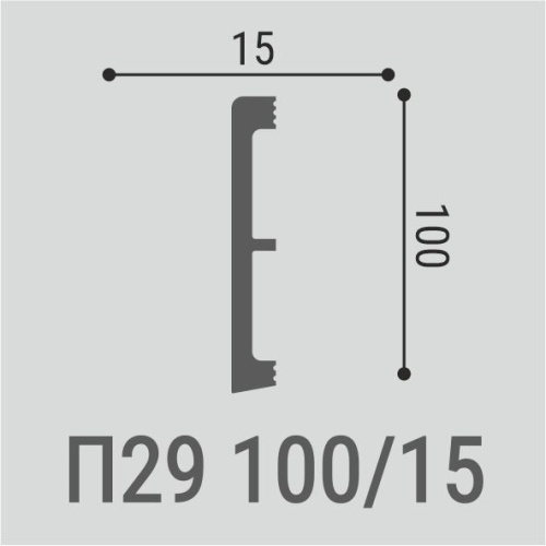 Плинтус Bello Deco XPS П 29 фото 2
