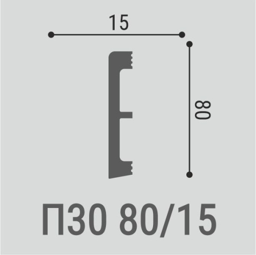Плинтус Bello Deco XPS П 30 фото 2