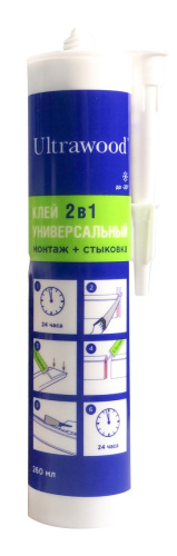 Клей монтажный Ultrawood 310 мл.
